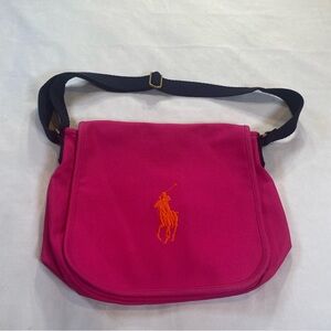 Polo Ralph Lauren messenger bag.
